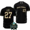 Bennett Lee Jersey Wake Forest Demon Deacons Baseball NCAA 2023 College World Series Black #27