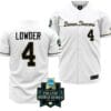 Rhett Lowder Jersey Wake Forest Demon Deacons Baseball NCAA 2023 College World Series White #4