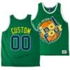 Custom Arizona Wildcats Jersey Name and Number 1997 NCAA Champions Final Four Green