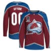 Custom Colorado Avalanche Jersey Name And Number 2022 Burgundy Stanley Cup Champions Patch