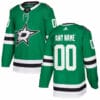 Custom Dallas Stars Jersey Name And Number Green Home NHL