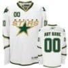 Custom Dallas Stars Jersey Name And Number White Third