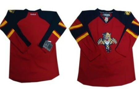 Custom Florida Panthers Jersey Name And Number Red