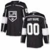 Custom Los Angeles Kings Jersey Name And Number 2017-2018 Black Hockey