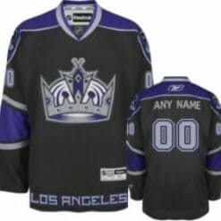 Custom Los Angeles Kings Jersey Name And Number Black