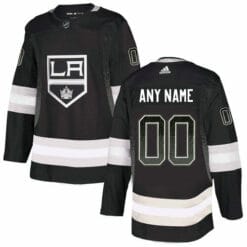 Custom Los Angeles Kings Jersey Name And Number Black Team Logos Fashion 1