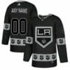 Custom Los Angeles Kings Jersey Name And Number Black Team Logos Fashion