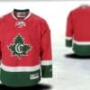 Custom Montreal Canadiens Jersey Name And Number Red CD
