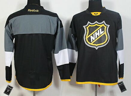Custom NHL All-Star Jersey Name And Number 2016 Black Ice Hockey