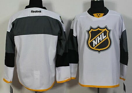 Custom NHL All-Star Jersey Name And Number 2016 White Ice Hockey