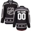 Custom NHL All-Star Jersey Name And Number 2017 Black Pacific Division Reebok Game Hockey