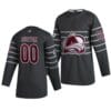 Custom NHL All-Star Jersey Name And Number 2020 Gray Game Colorado Avalanche