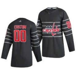 Custom NHL All-Star Jersey Name And Number 2020 Gray Game Washington Capitals