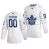 Custom NHL All-Star Jersey Name And Number 2020 White Game Toronto Maple Leafs