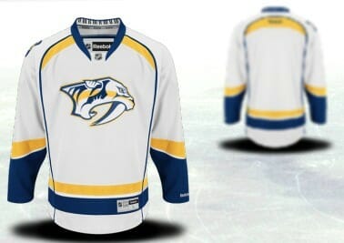 Custom Nashville Predators Jersey Name And Number 2012 White