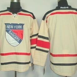 Custom New York Rangers Jersey Name And Number 2012 Winter Classci Cream