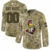 Custom Ottawa Senators Jersey Name And Number Camo