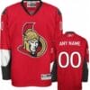 Custom Ottawa Senators Jersey Name And Number Red