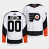 Custom Philadelphia Flyers Jersey Name And Number 2022 White Reverse Retro