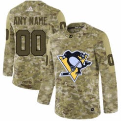 Custom Pittsburgh Penguins Jersey Name And Number Camo