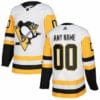 Custom Pittsburgh Penguins Jersey Name And Number White 1