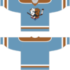 Custom Sudbury Bulldogs Jersey Name And Number Blueberry