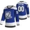 Custom Tampa Bay Lightning Jersey Name And Number 2020-21 Blue Alternate Player NHL