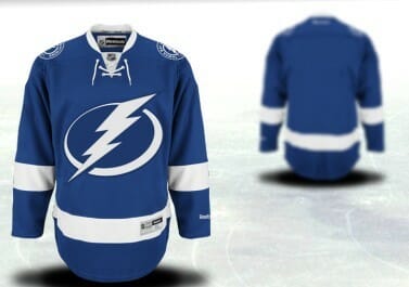 Custom Tampa Bay Lightning Jersey Name And Number Blue