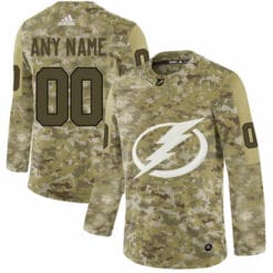 Custom Tampa Bay Lightning Jersey Name And Number Camo