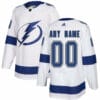 Custom Tampa Bay Lightning Jersey Name And Number White NHL