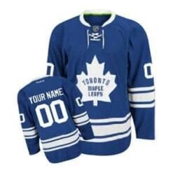 Custom Toronto Maple Leafs Jersey Name And Number Blue Third
