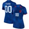 Custom USWNT Jersey Name and Number 2023 Away Replica Royal