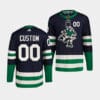 Custom Vancouver Canucks Jersey Name And Number 2022 Navy Reverse Retro