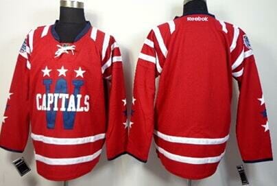 Custom Washington Capitals Jersey Name And Number 2015 Winter Red Classic