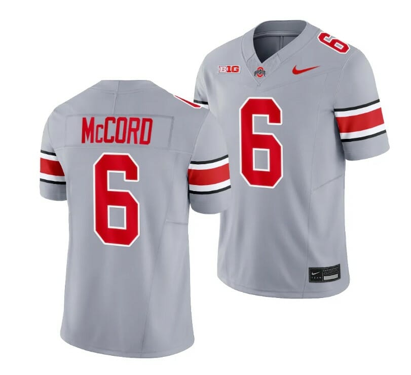 Kyle McCord Jersey Ohio State Buckeyes #6 2023 Alternate Gary Limited Football