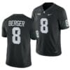 Michigan State Spartans Jalen Berger Jersey #8 College Football Black 2023 Game