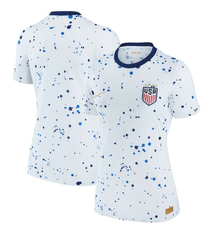 No Name Jersey USWNT 2023 Home Replica White