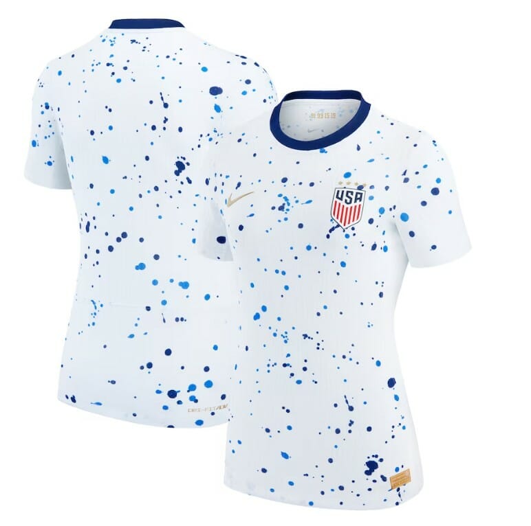 No Name Jersey USWNT 2023 Home White