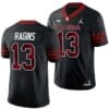 Oklahoma Sooners Zion Ragins Jersey #13 Alternate Game Anthracite Football