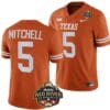 Texas Longhorns Adonai Mitchell Jersey #5 2023 Allstate Red River Rivalry Orange Football
