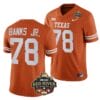 Texas Longhorns Kelvin Banks Jr Jersey #78 2023 Allstate Red River Rivalry Orange Football