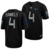 Air Force Falcons Haaziq Daniels Jersey #4 Football 2022 Space Force Rivalry Alternate Black