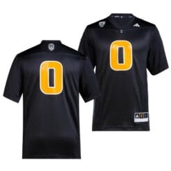Arizona State Sun Devils Jersey #0 Premier Black College Football 2023
