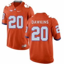 Clemson Tigers Brian Dawkins Jersey #20 College Football Orange