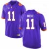 Clemson Tigers Bryan Bresee Jersey #11 College Football Purple