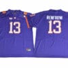 Clemson Tigers Hunter Renfrow Jersey #13 College Football Purple