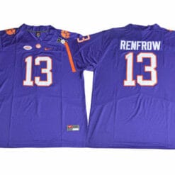 Clemson Tigers Hunter Renfrow Jersey #13 College Football Purple