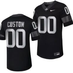 Custom Iowa State Cyclones Jersey Name and Number Alternate College Football Black