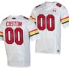 Custom Maryland Terrapins Jersey Name and Number White College Football 2023