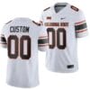 Custom Oklahoma State Jersey Name and Number College Football 2023 Game White
